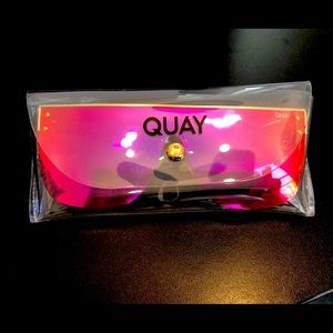 Brand new Quay sunglasses.  Super cute for spring.